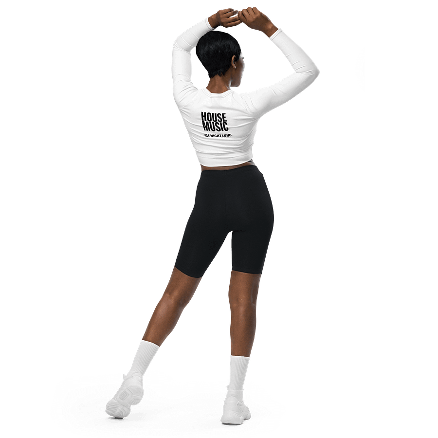 House Music Crop Longsleeve product image (1)