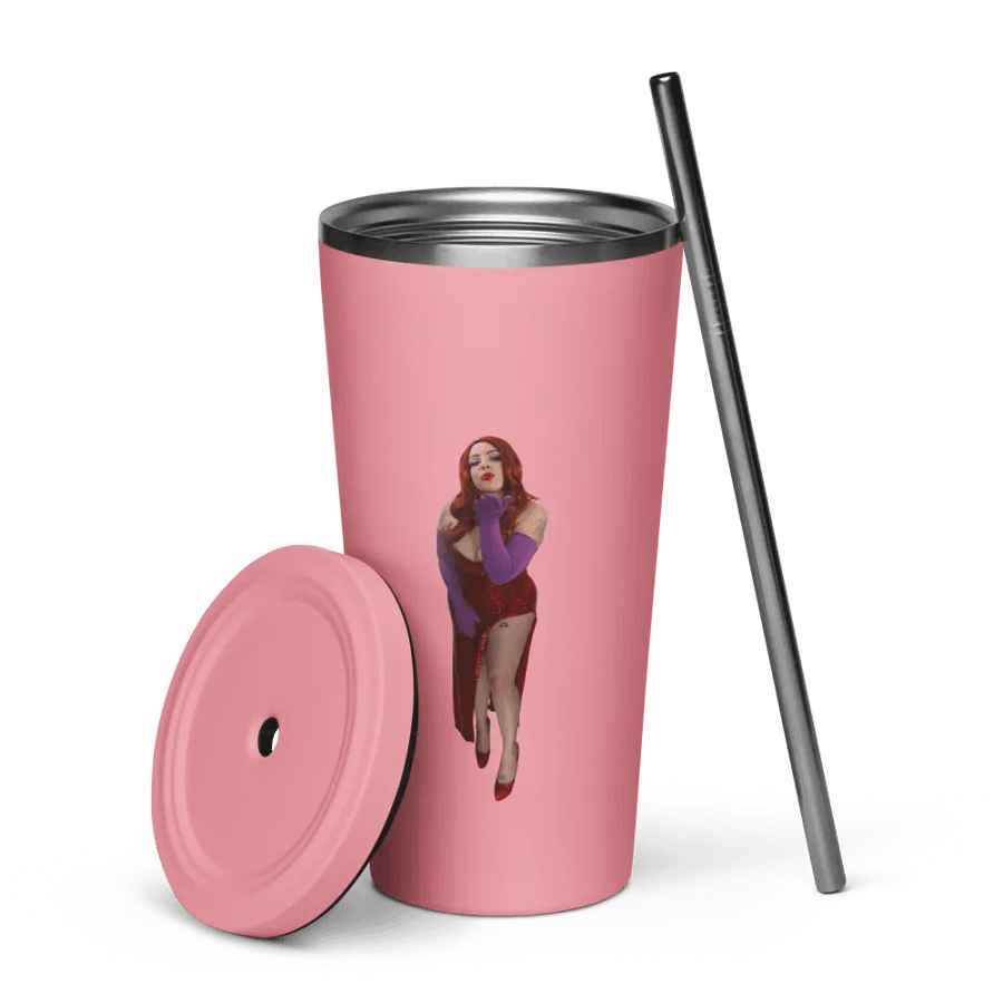 Jessica Rabbit Insulated Tumbler w/ Straw product image (7)
