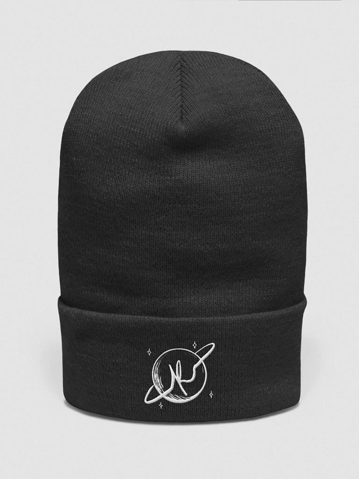 Space Beanie (White Print) product image (1)