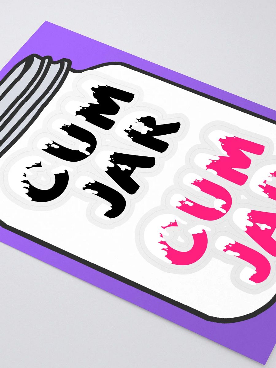 Cum Jar Stickers product image (3)