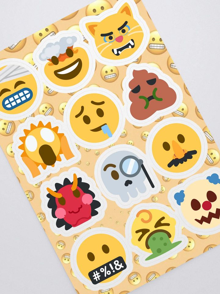 Emoji Clash | Slaps Sticker Sheet product image (1)