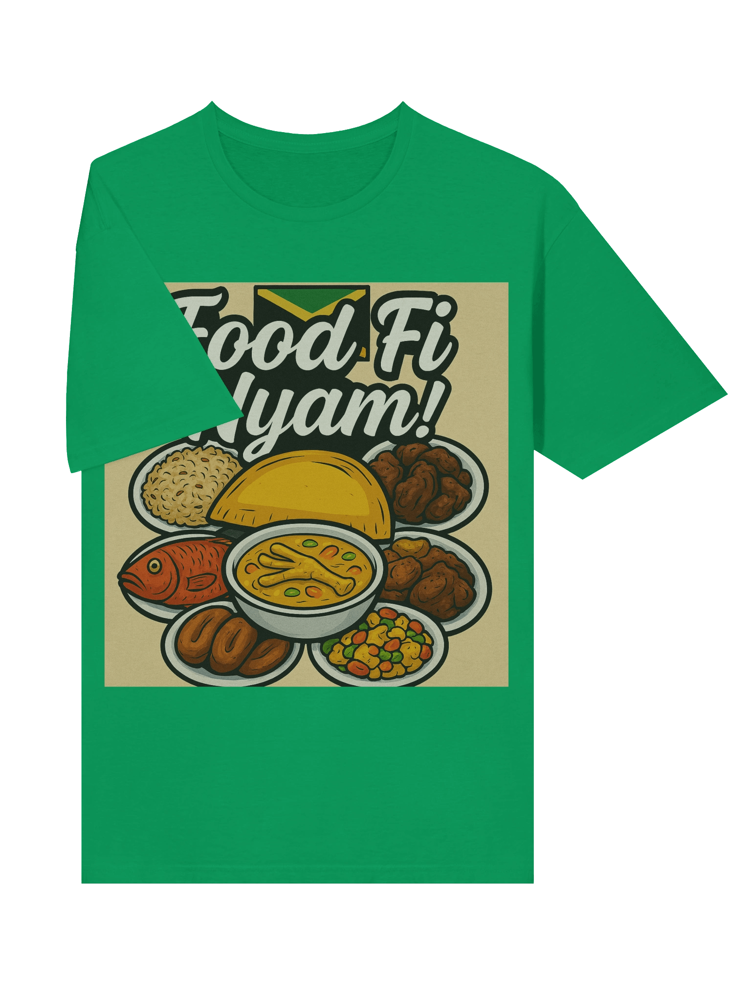 Food Fi Nyam! Jamaican Cuisine T-Shirt product image (50)