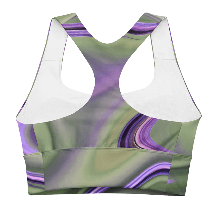 Oasis Swirl Recycled Sports Bra product image (2)