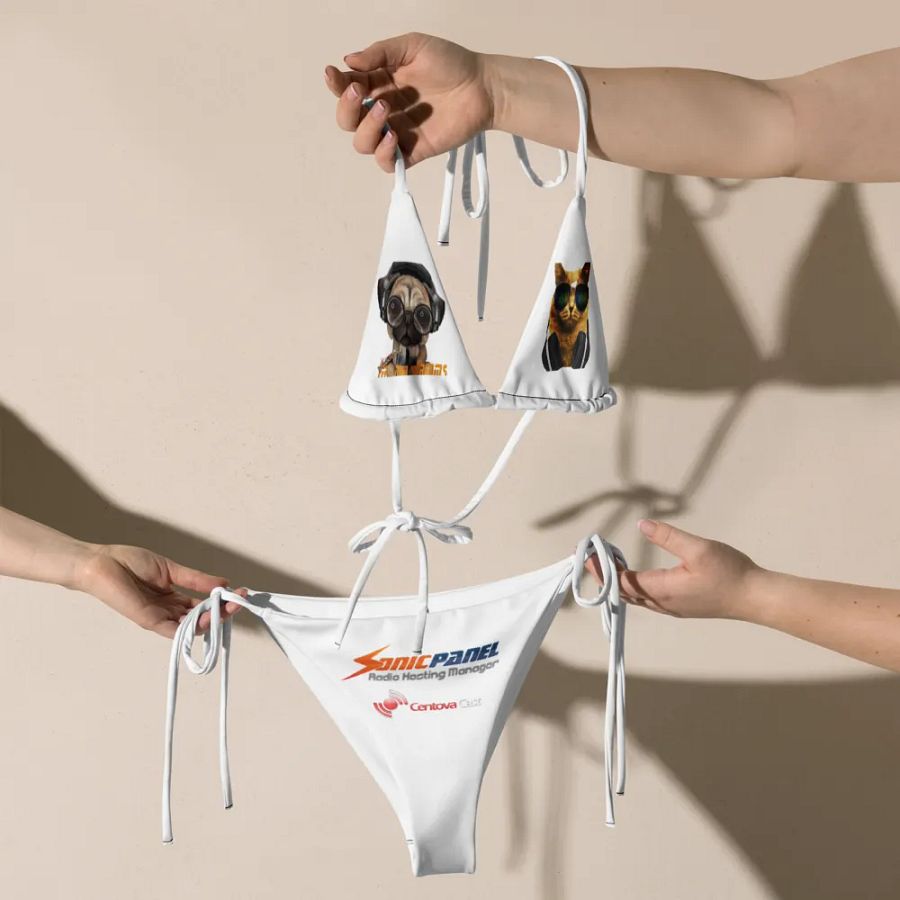 ZEE - All-Over Print Recycled String Bikini product image (7)