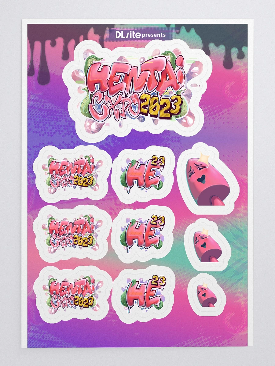 Hentai-Expo 2023 Sticker Sheet product image (3)