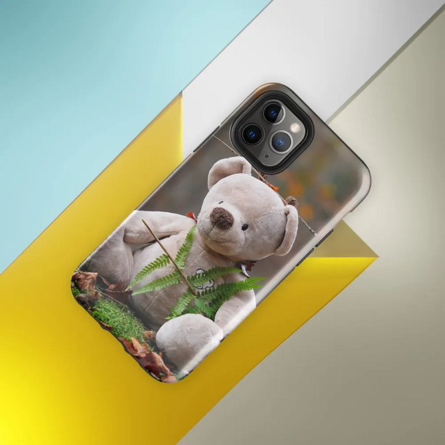 Whimsical Teddy Bear in the Forest Phone Case – Perfect Protection for the Young at Heart product image (33)