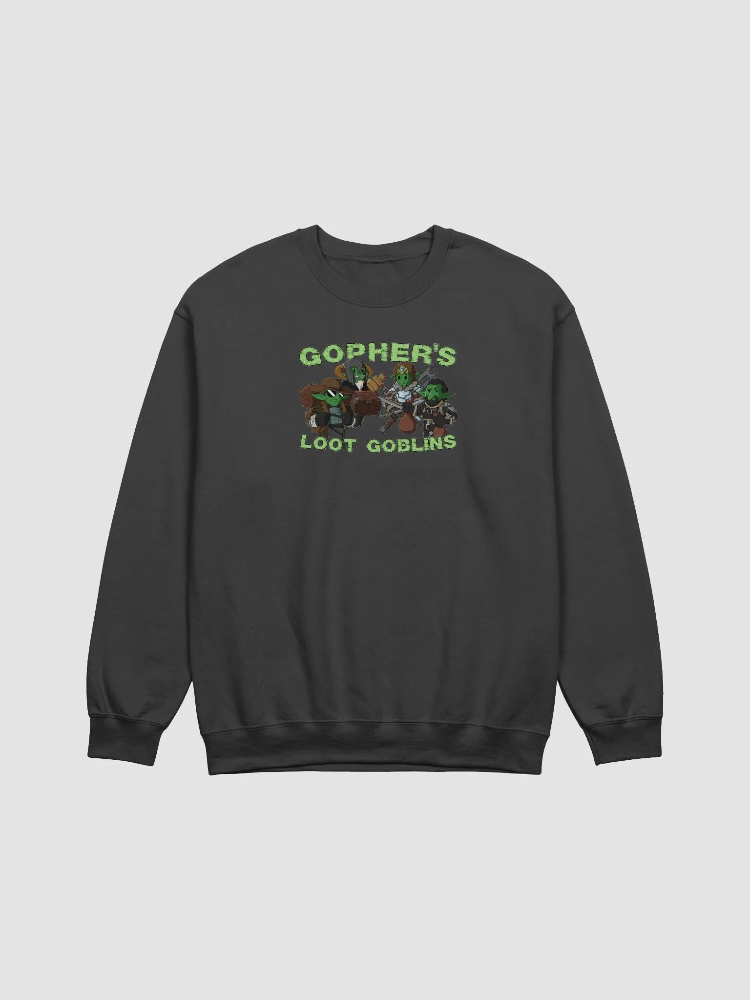 Gopher's Green Loot Goblins Sweatshirt product image (1)