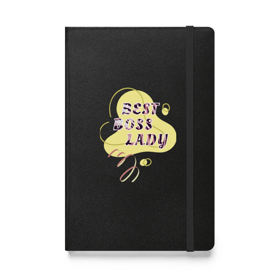 Boss Lady Vibes Hardcover Notebook product image (1)