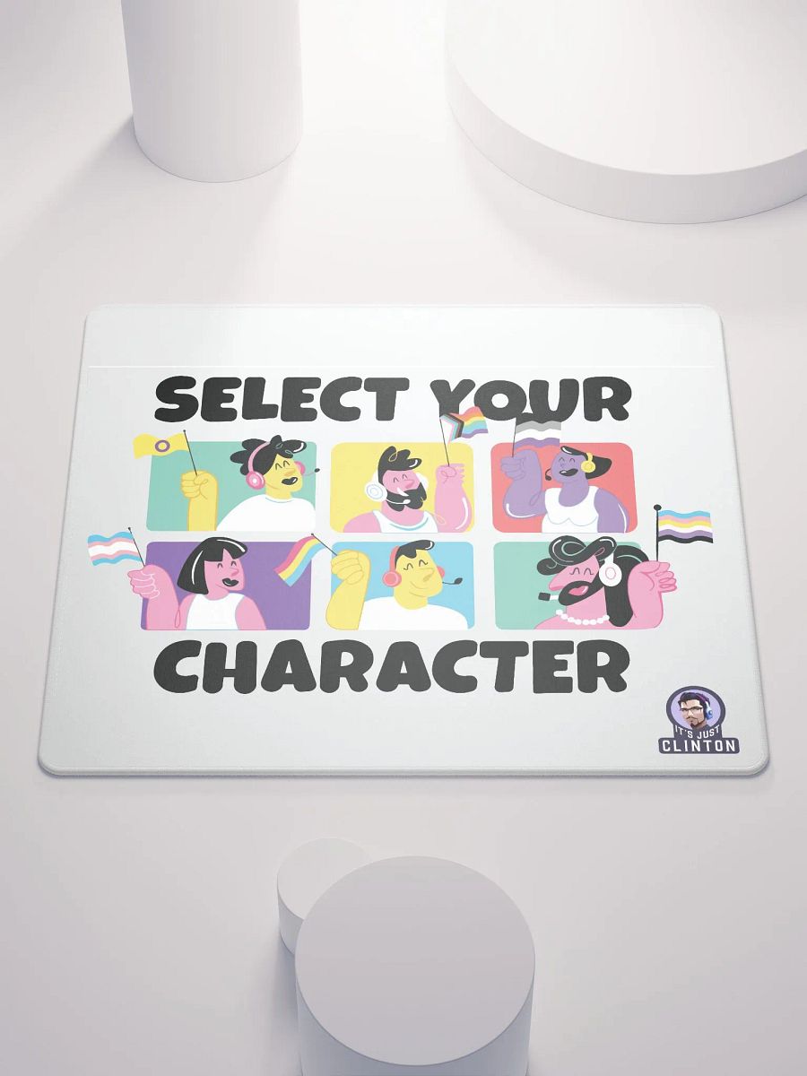 Select Your Character Mouse Pad 2 product image (1)
