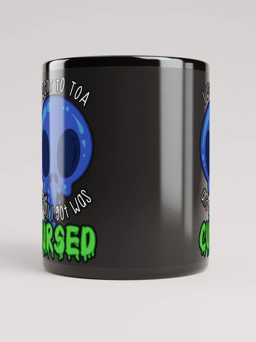 All I Got Was Cursed - Shaman - Black Glossy Mug product image (5)