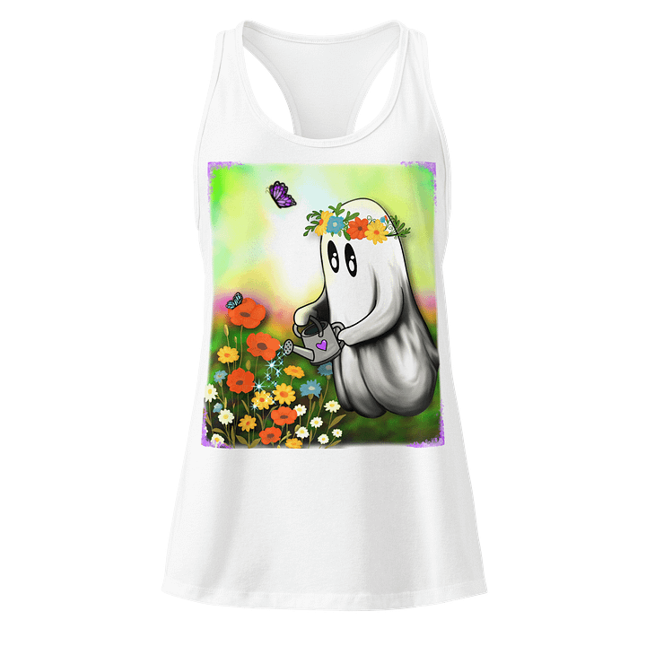 Keeper of the Forgotten -Flower Ghost Racerback Tank Top product image (1)