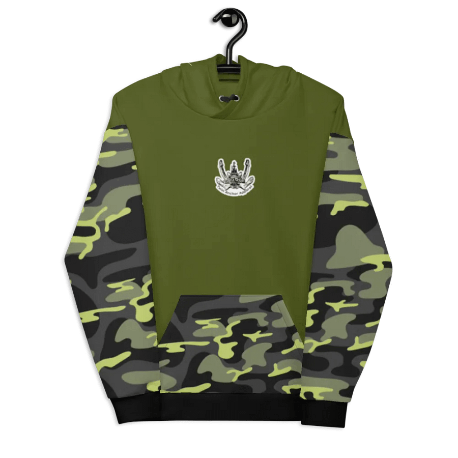 Camouflage & Green Anchor Hoodie product image (10)