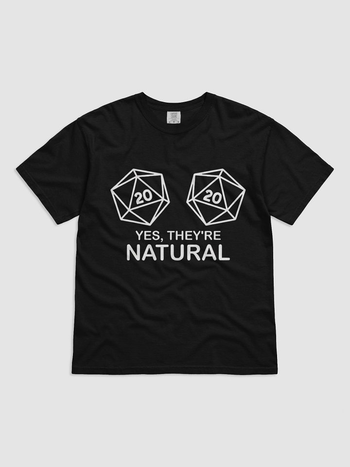 Natural 20 Dice Comfort Tee product image (1)