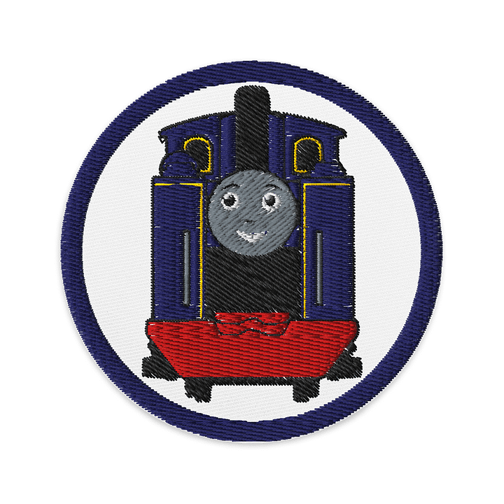 Godred Front View Embroidered Patch product image (1)