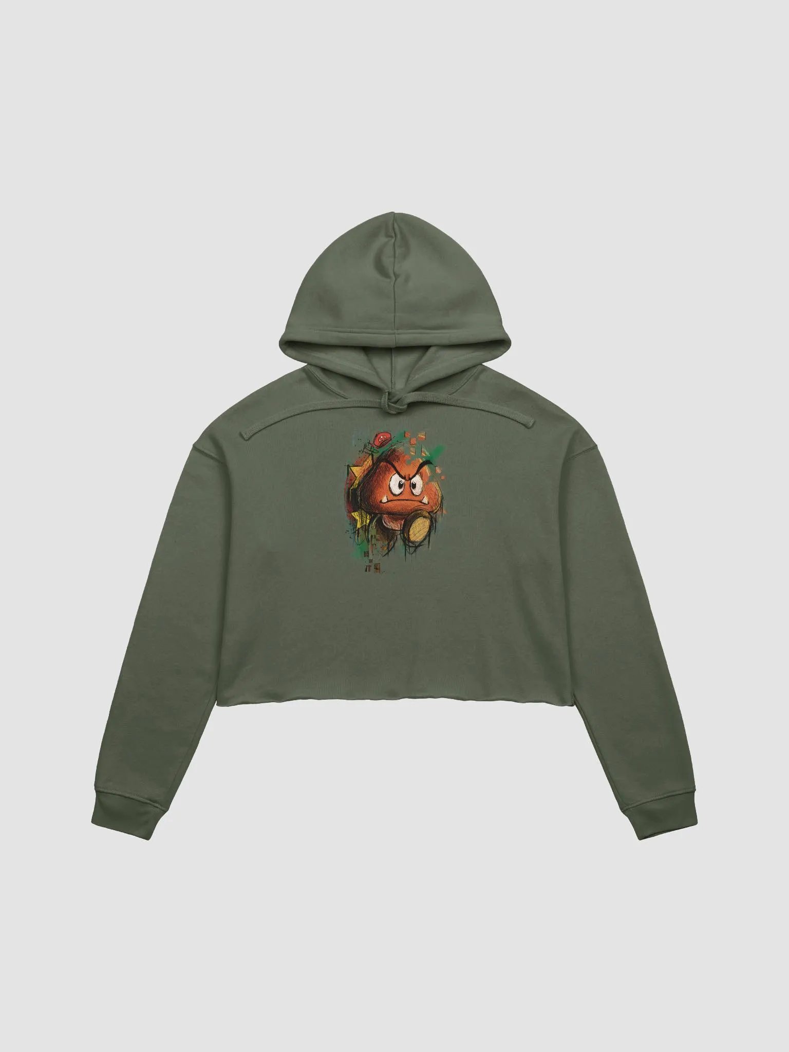 Goomba by StephyJ Crop Hoodie product image (17)