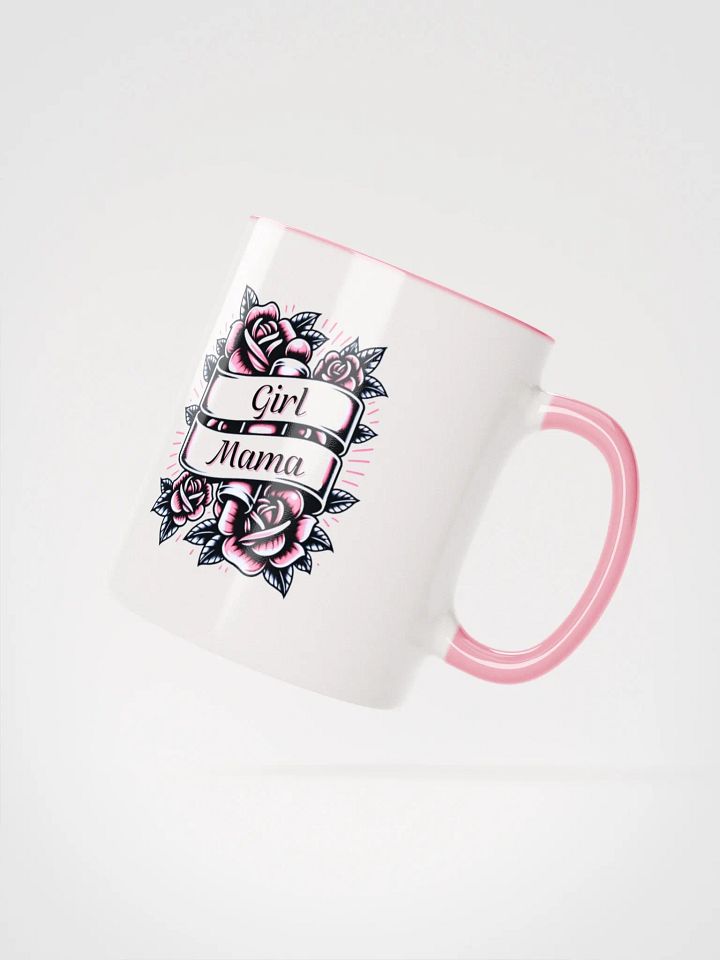 Girl Mama Floral Tattoo Ceramic Mug product image (2)