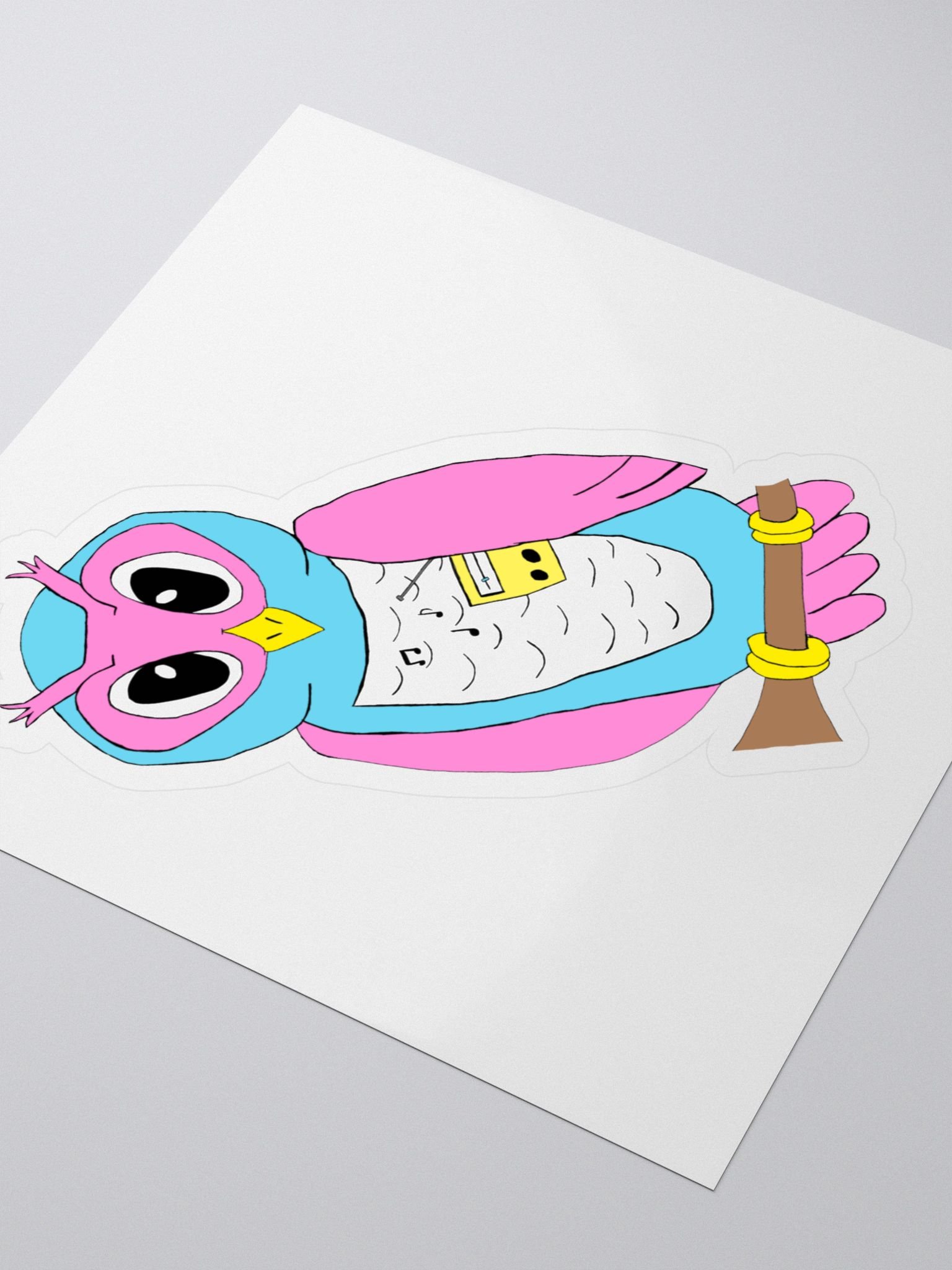Reclaim the Owl Chill sticker product image (3)