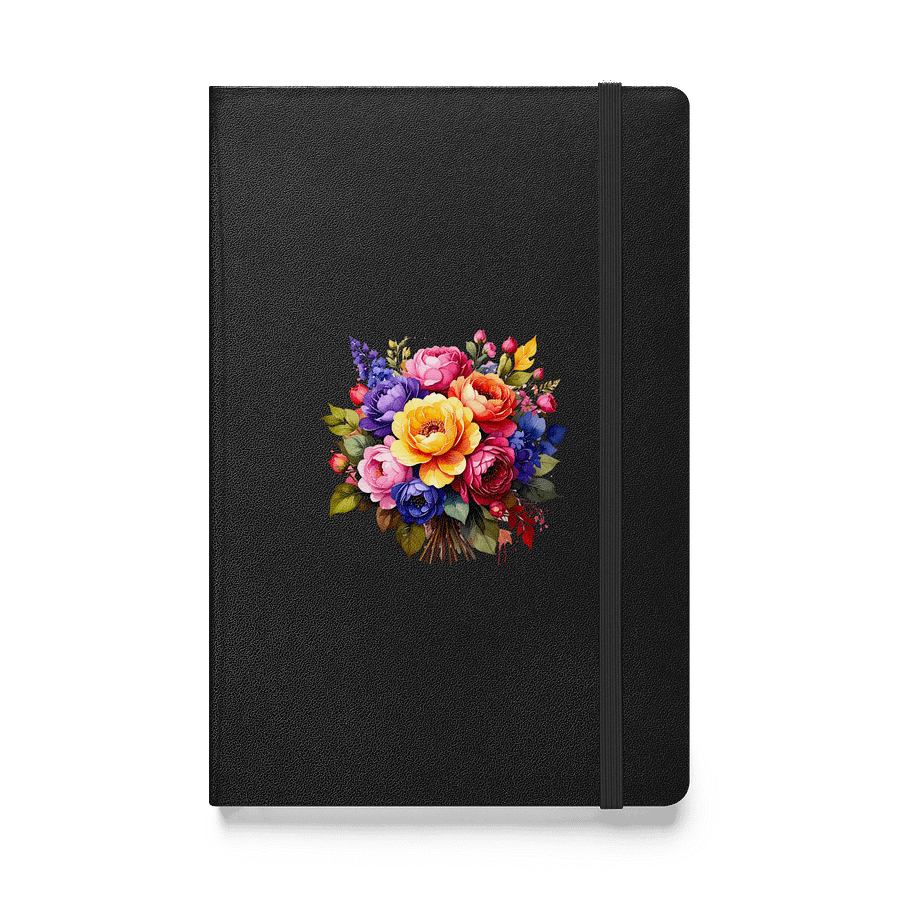 Columbia Road Market Hardcover Notebook (Floral Black) product image (1)