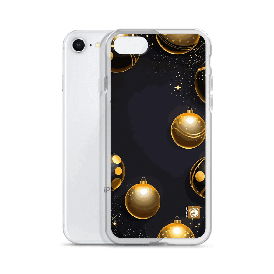 Golden Baubles iPhone® Clear Case product image (51)