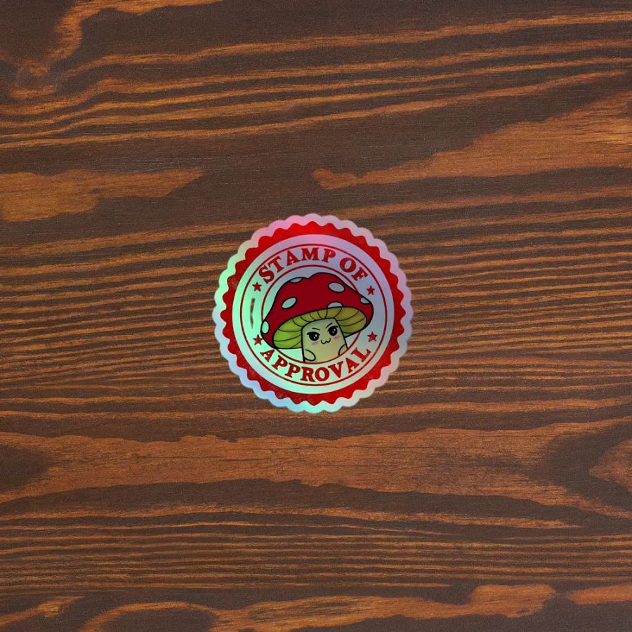 Mushroom Stamp Sticker product image (5)