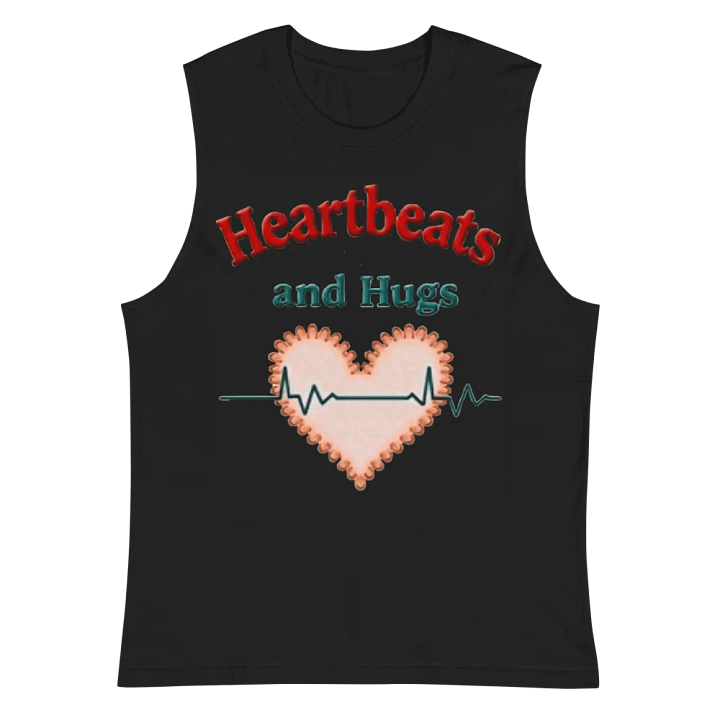 Heartbeats and Hugs Muscle Tank product image (3)
