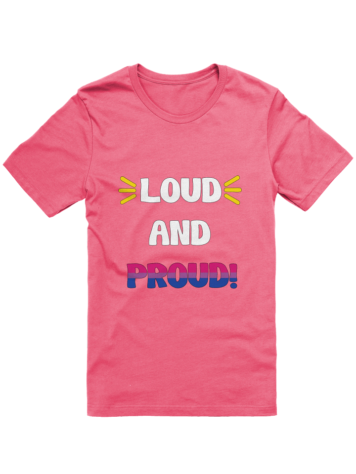 Loud and Proud Bi T-Shirt product image (2)
