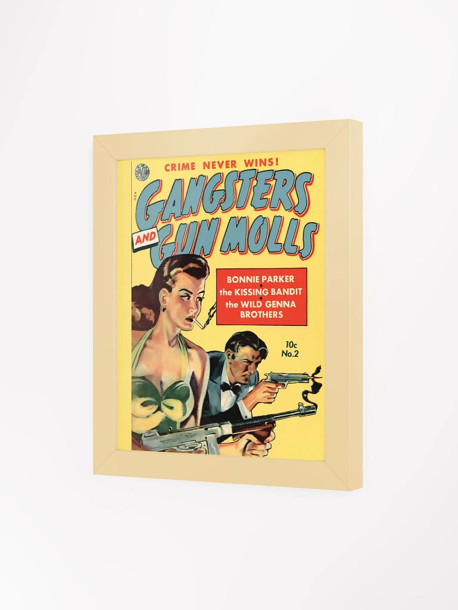 Vintage Crime Comic Framed Poster product image (13)