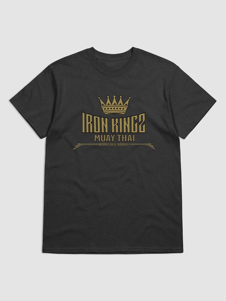 Adult Iron Kingz Muay Thai Skull w/Crown Heavyweight Tee product image (1)