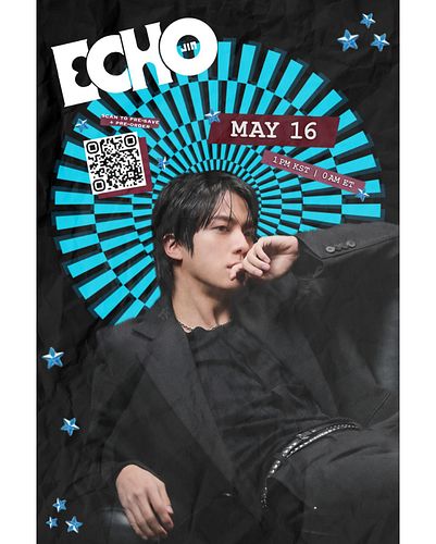 let the music do the talking 𖤐♫♡♪𖤐

Jin | 2nd solo album | Echo
May 16, 1pm KST | 0am ET

scan to presave + preorder or visit...