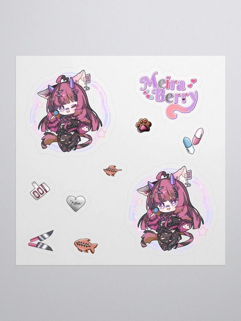 Anime Sticker Sheet