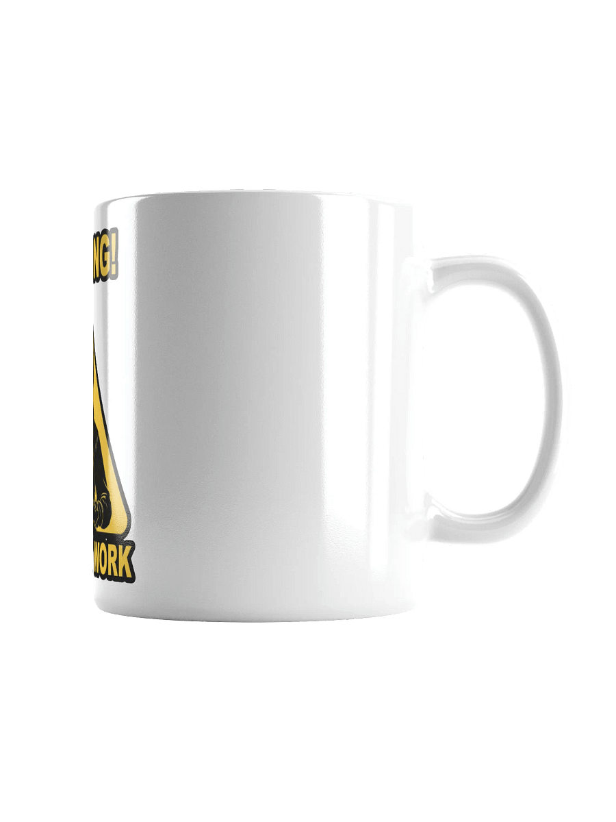 White Mug - Warning! Gamer at Work product image (4)