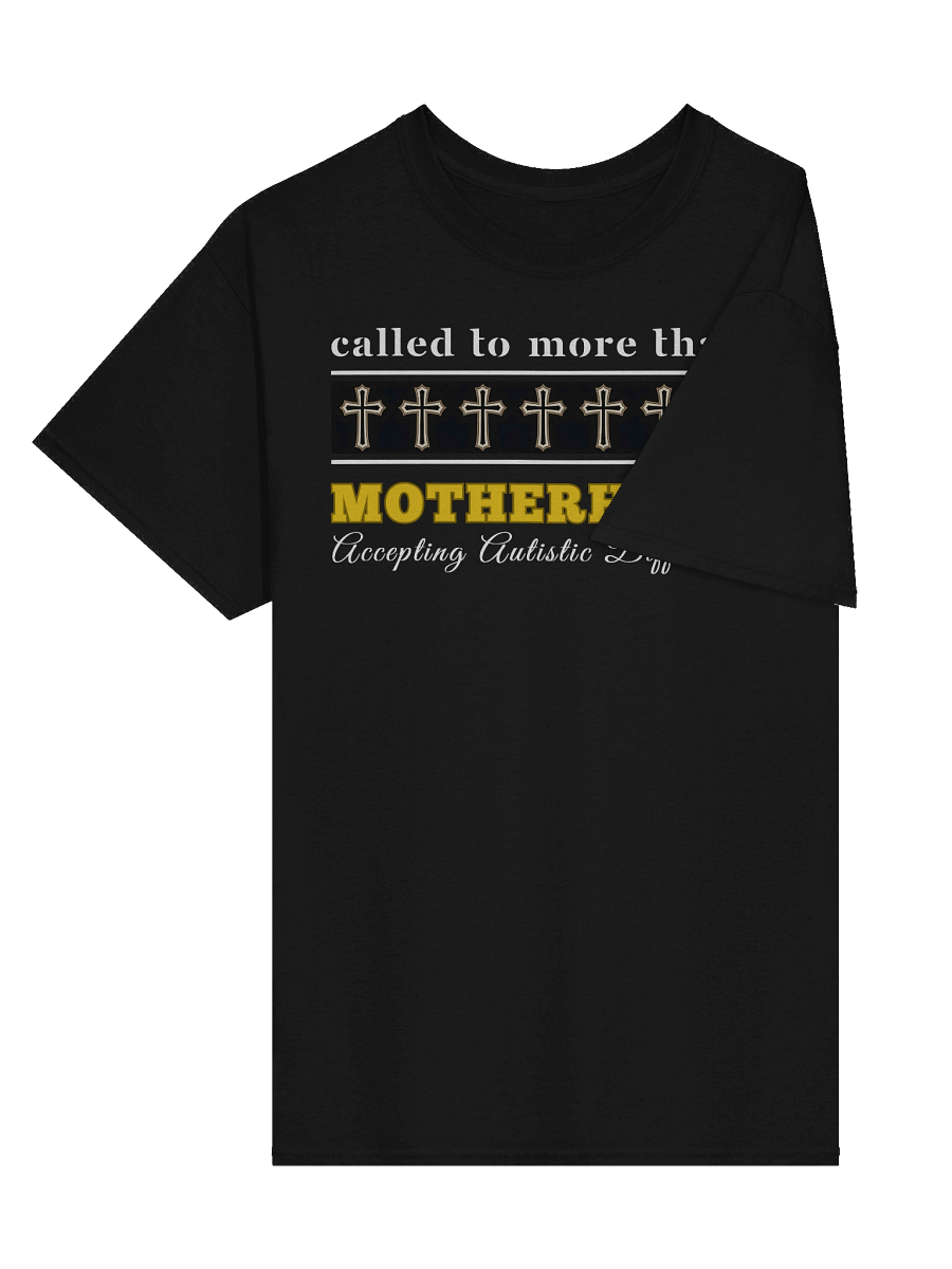 Called To More Than Motherhood Bella Canvas T-shirt | Christian Faith | Autism Awareness | Gift to Mom product image (3)