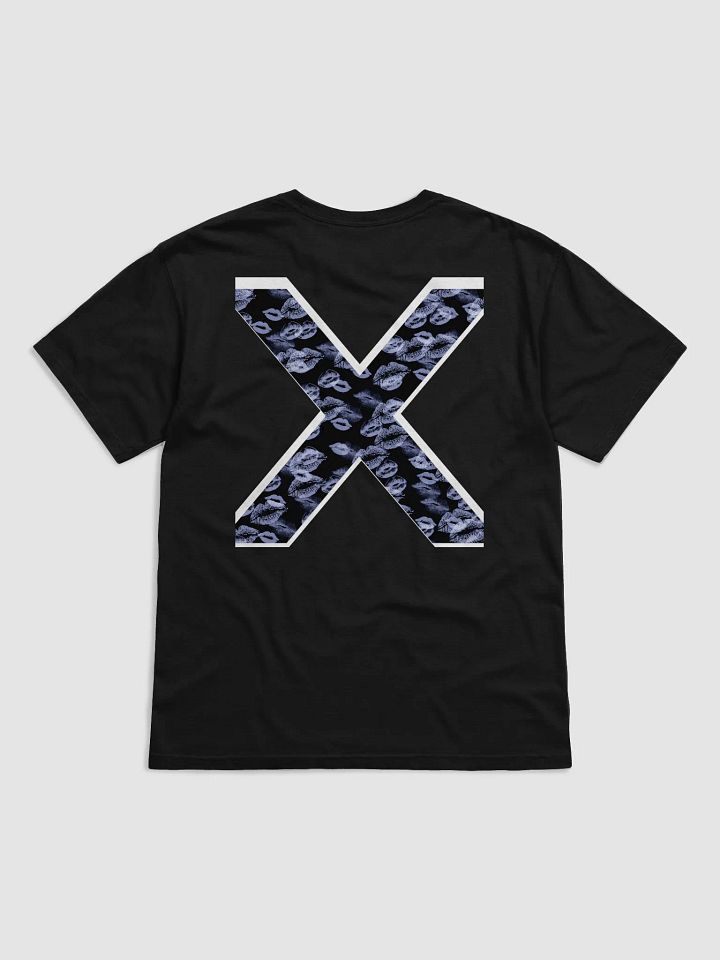Black X Light Blue Lipstick Kisses Shirt product image (19)