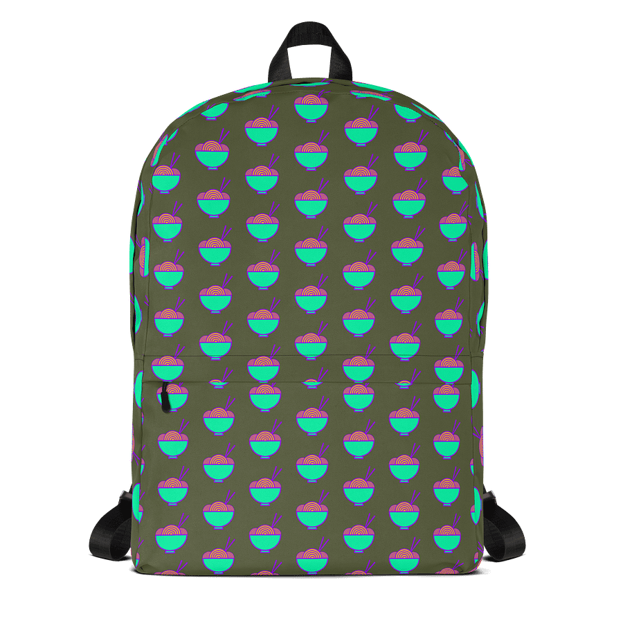 Noodle Crew Backpack! (Green) product image (1)