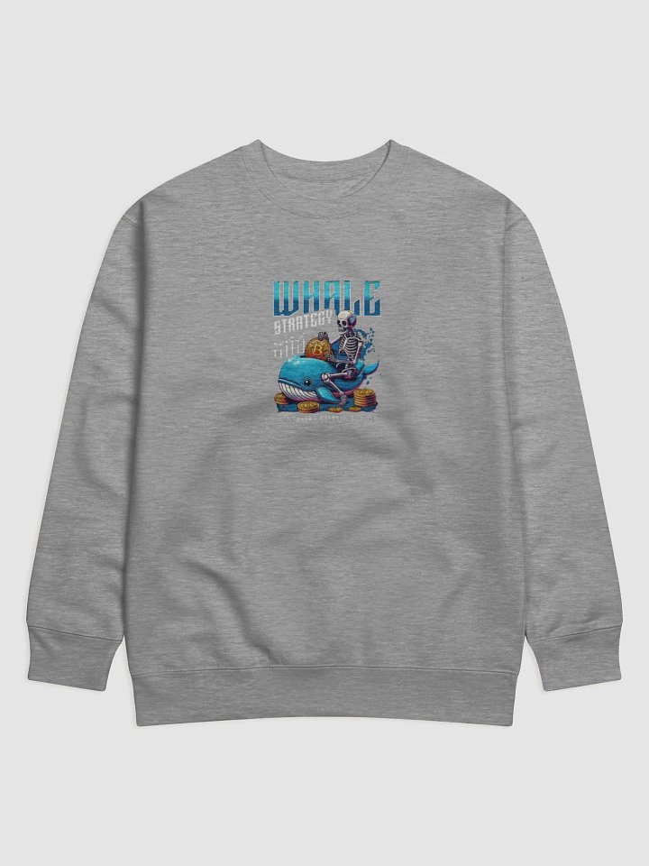 cryptocurrency Whale Strategy sweatshirt product image (1)