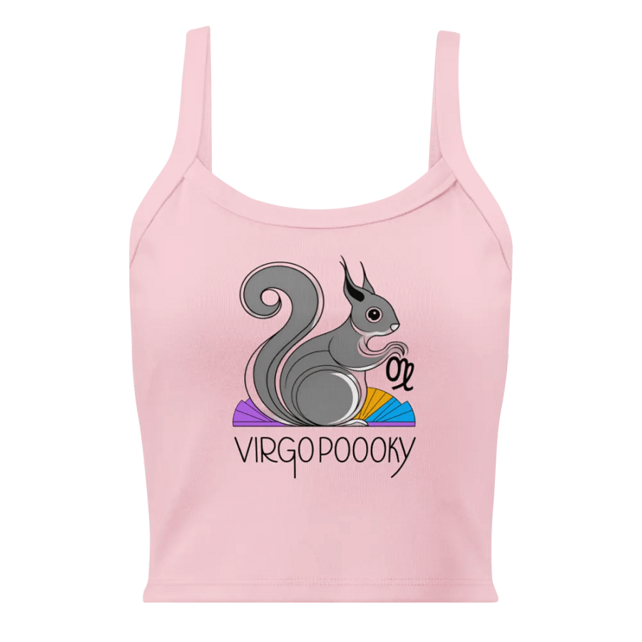 Virgo Poopy Geometric Squirrel Tank product image (1)