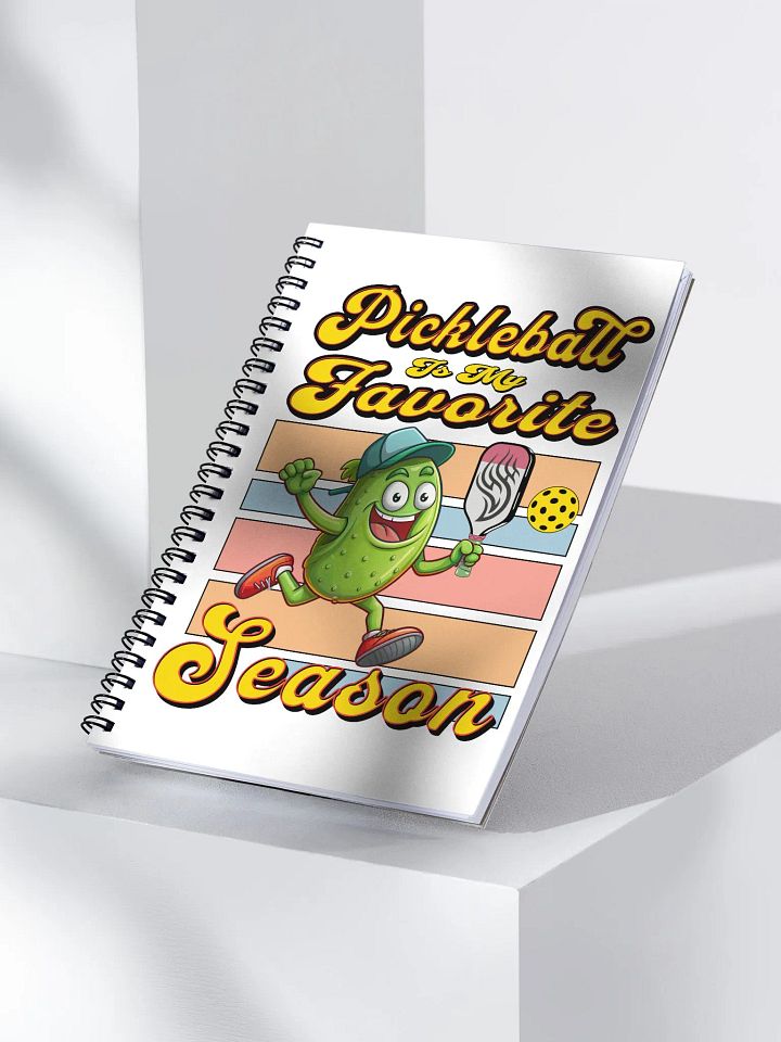 Pickleball Is My Favorite Season Spiral Notebook product image (2)