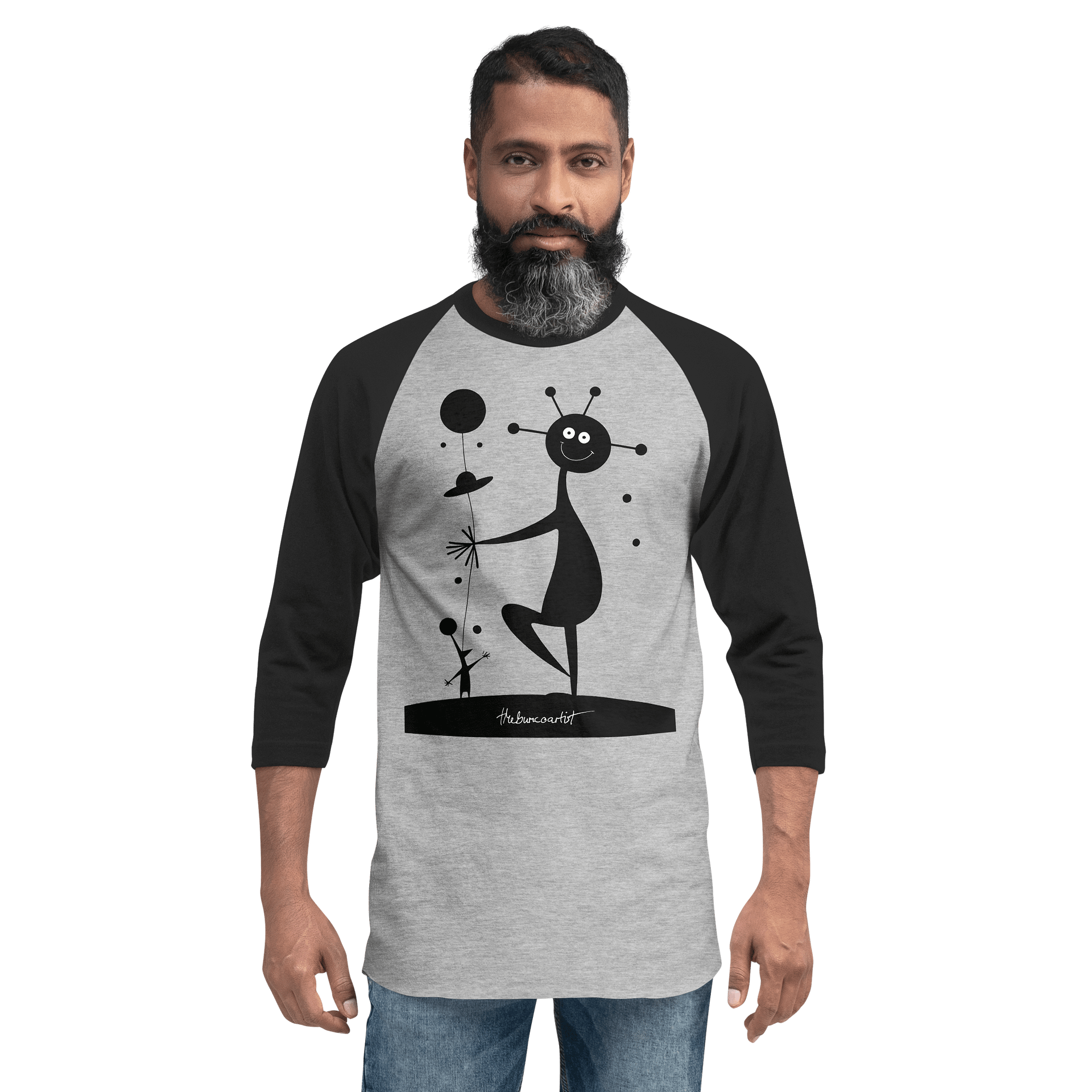 Tultex Fine Jersey Raglan Tee product image (2)