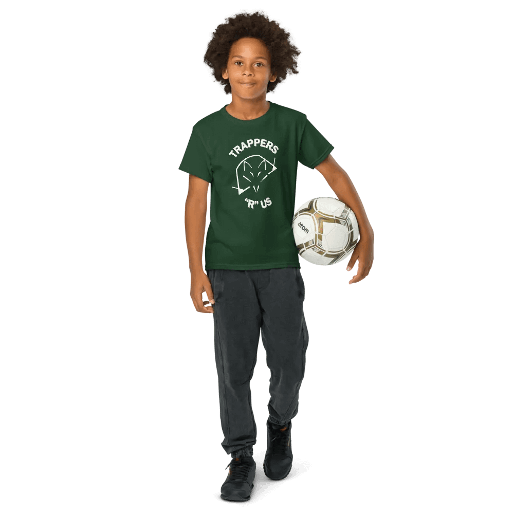 Kid's Trappers "R" Us white logo Tee product image (29)