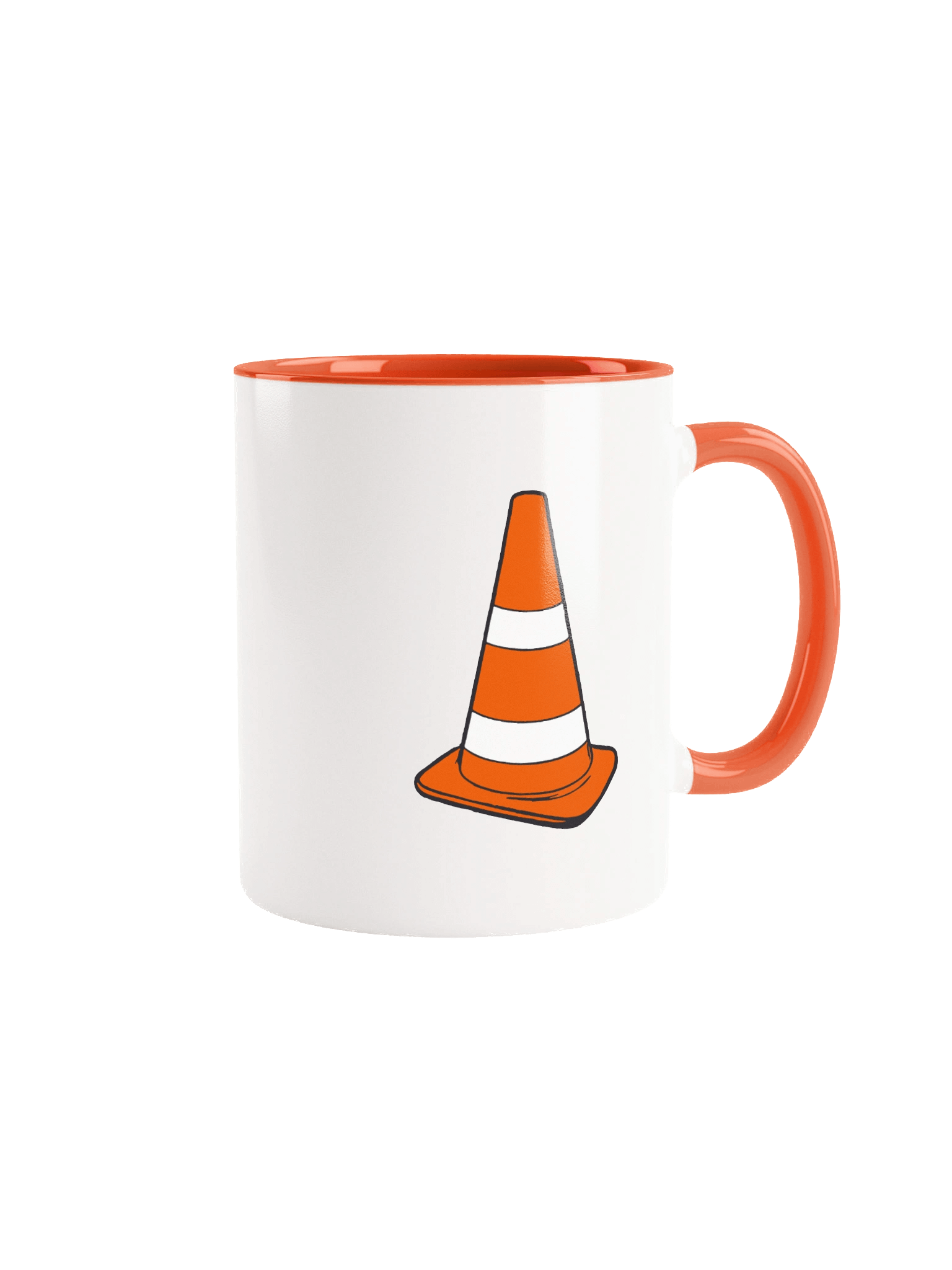 Cone Coffee Cup - traffic cone mug product image (1)