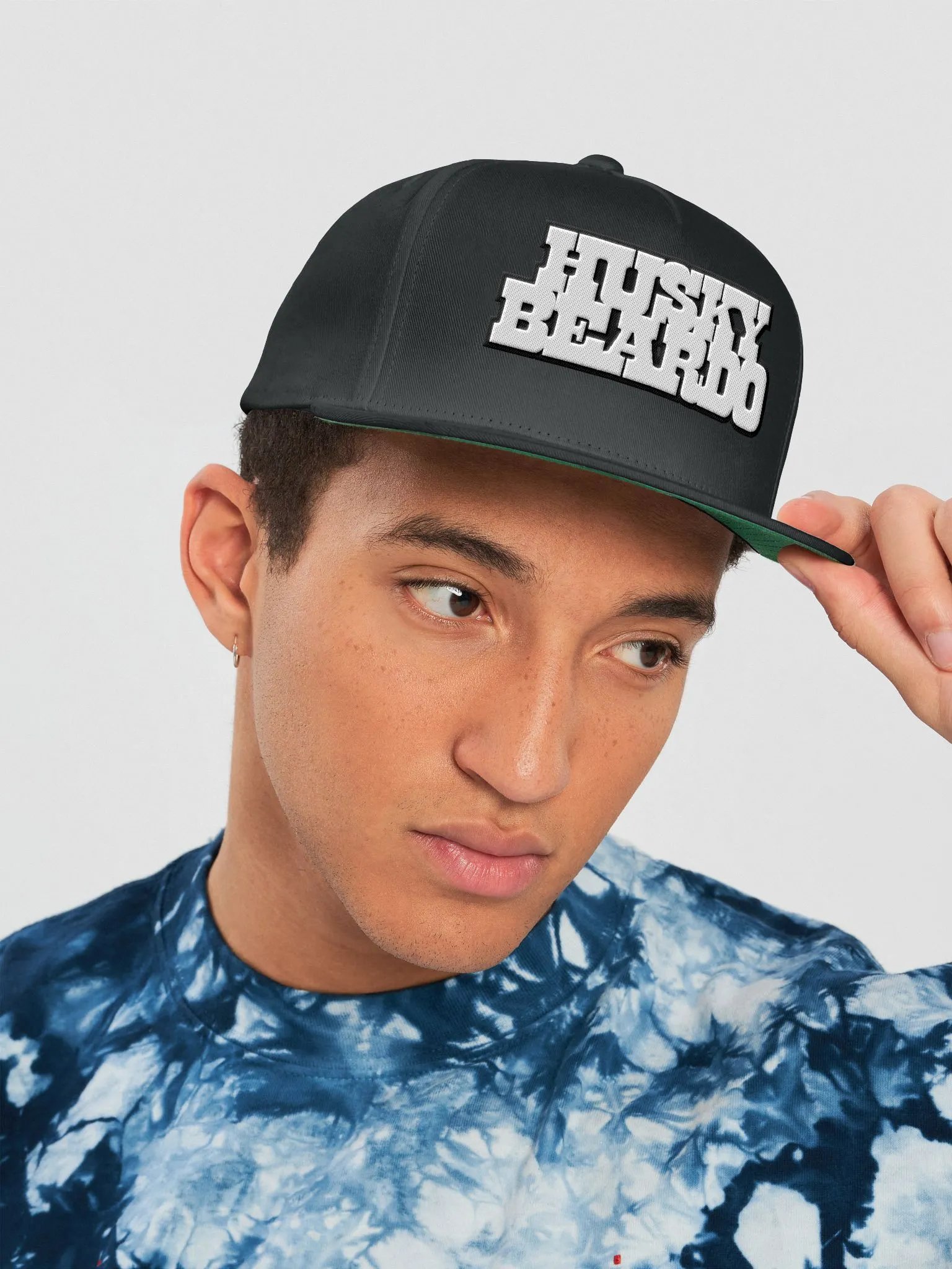 HUSKY BEARDO BLACK HAT product image (5)