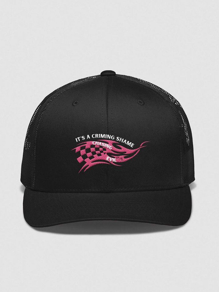IACS FLAME BASEBALL HAT PINK product image (1)