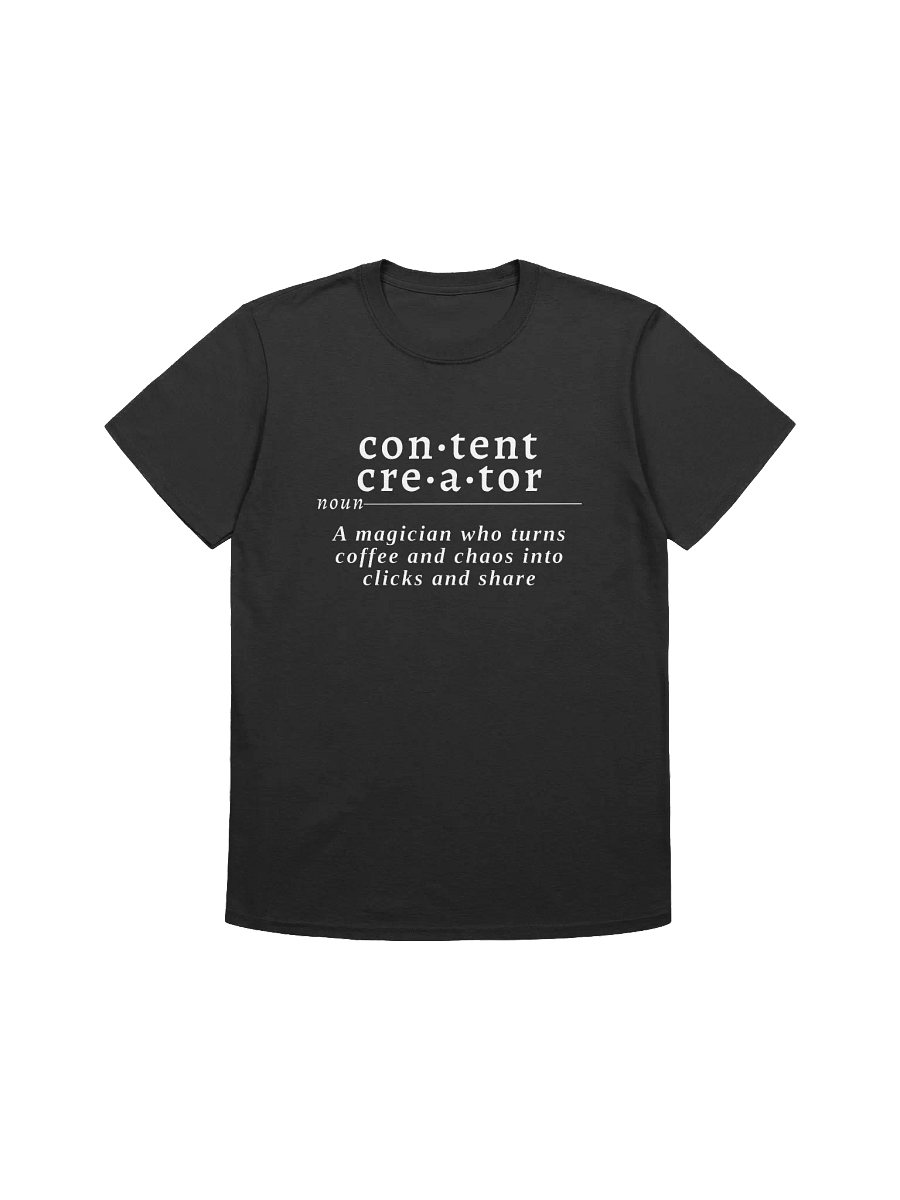 Content Creator Def Unisex Tee v2 product image (1)