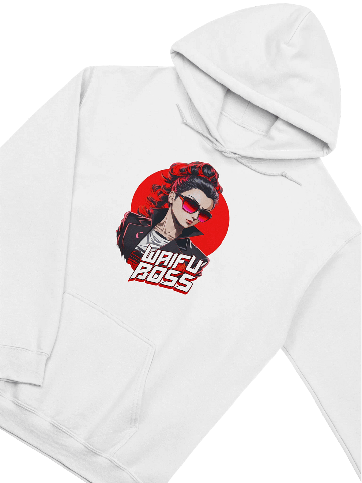 Waifu Boss v2 - Gildan Classic Hoodie - Gildan 18500 product image (9)