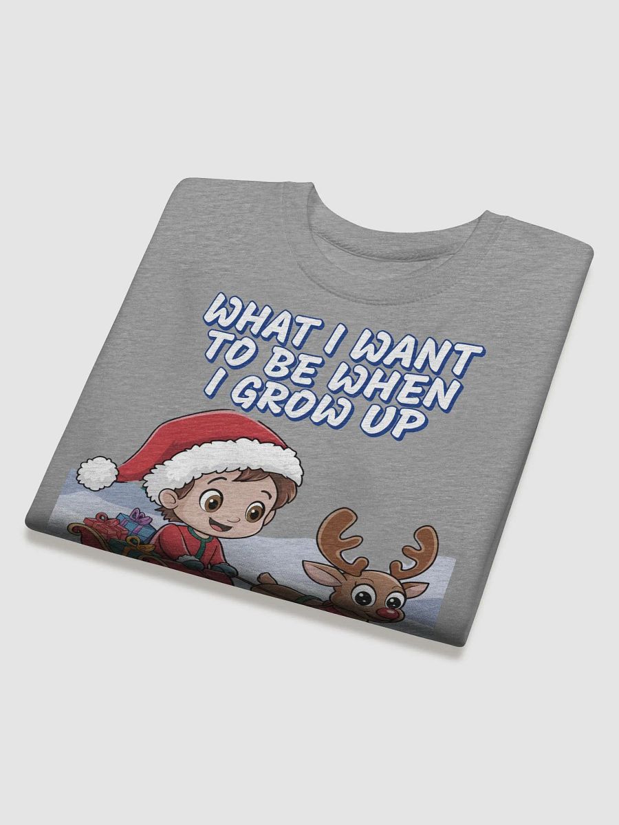 What I Want To Be When I Grow Up - Young Santa Sweatshirt product image (22)