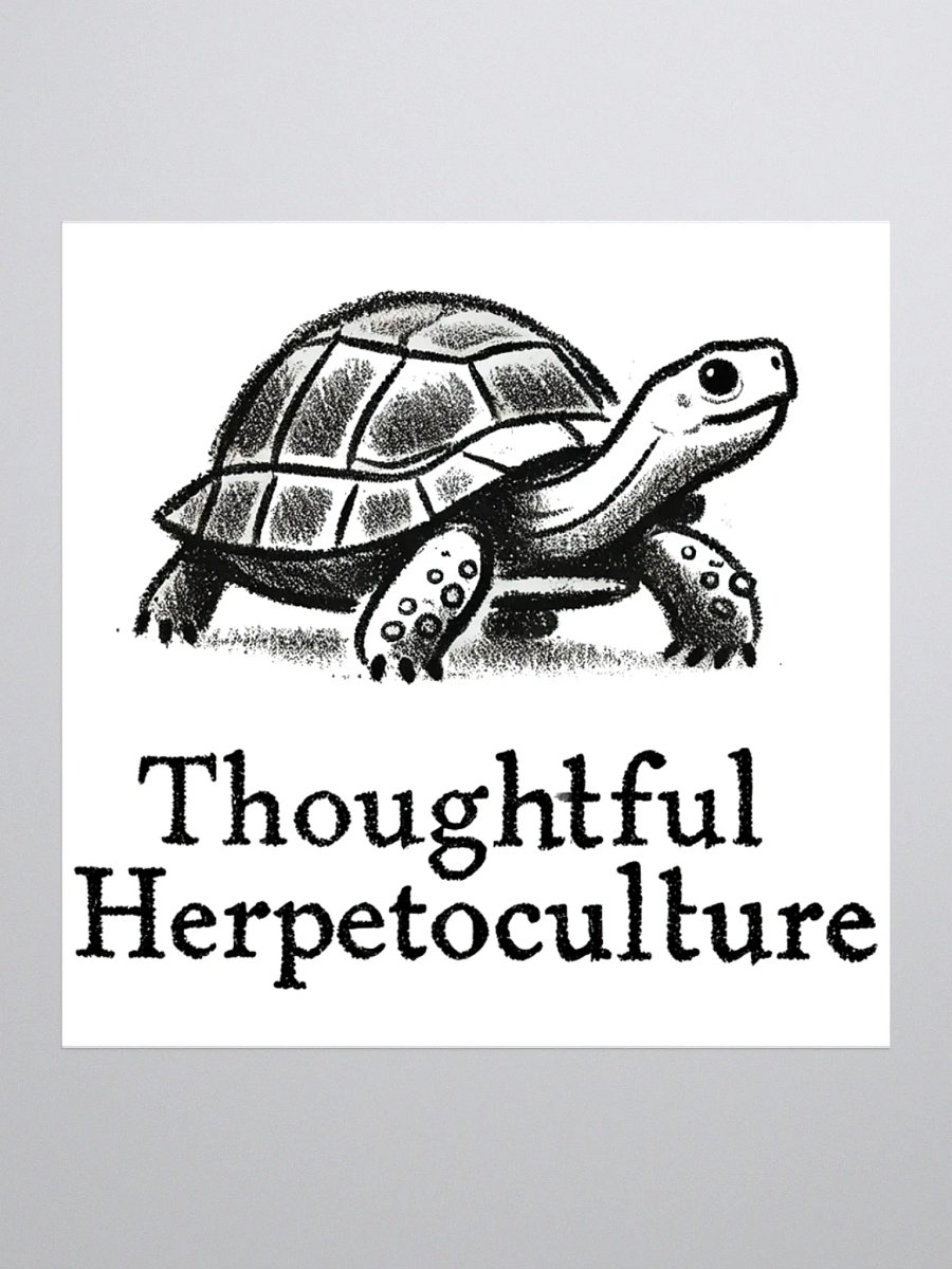 Thoughtful Herpetoculture Sticker product image (3)