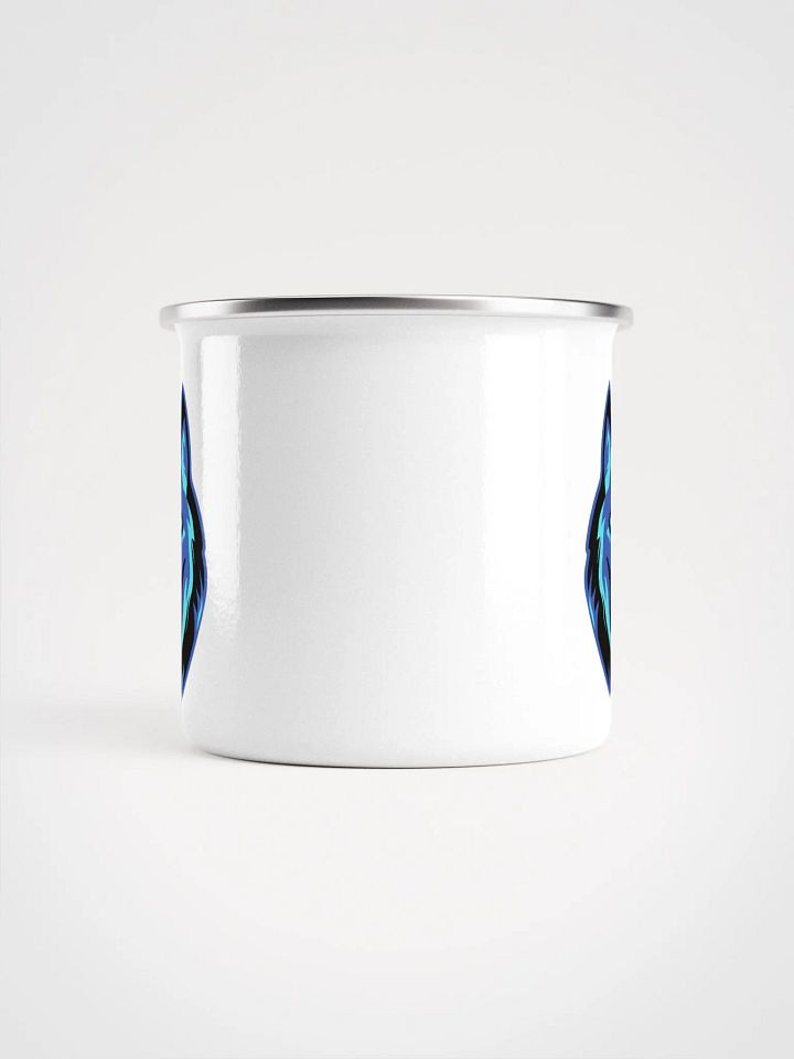 Mythic Wolf Enamel Mug product image (2)