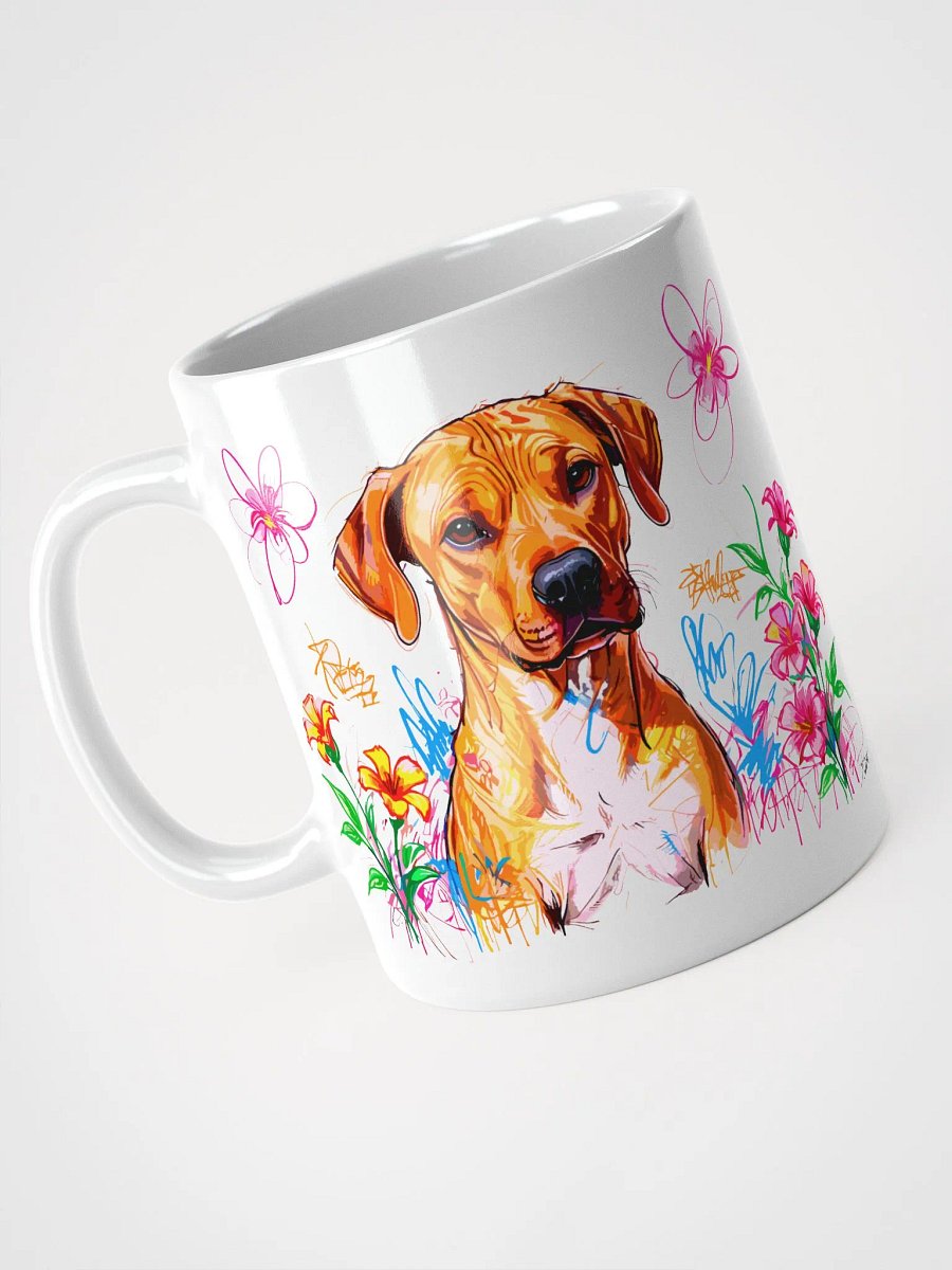 Scribbles Rhodesian Ridgeback 8 , Mug product image (5)