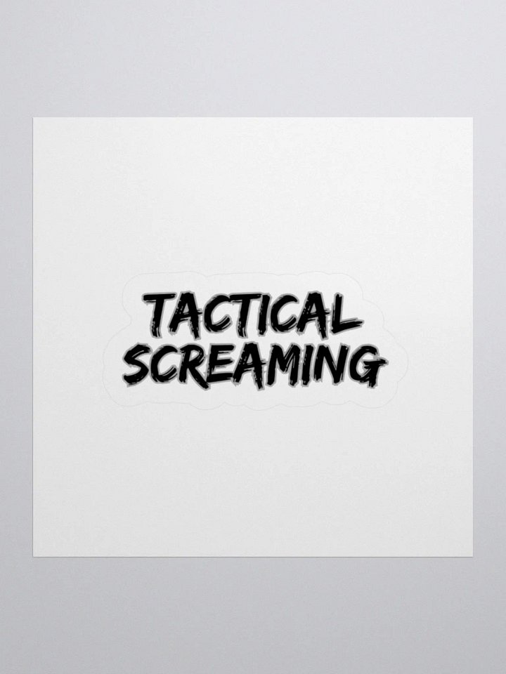 LV Tactical Screaming Sticker product image (1)