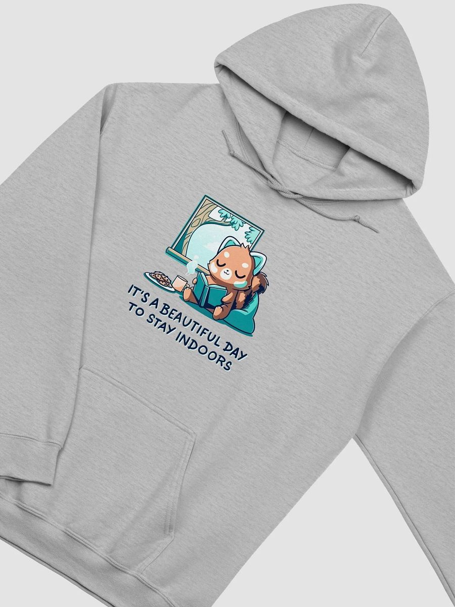 Cozy Red Panda Reading Hoodie product image (63)